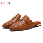 Calypso Classic Round-Toe Flat Mules – alternate product view