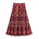Iris Contemporary Pleated Ruffle Skirt Set – product detail view 3