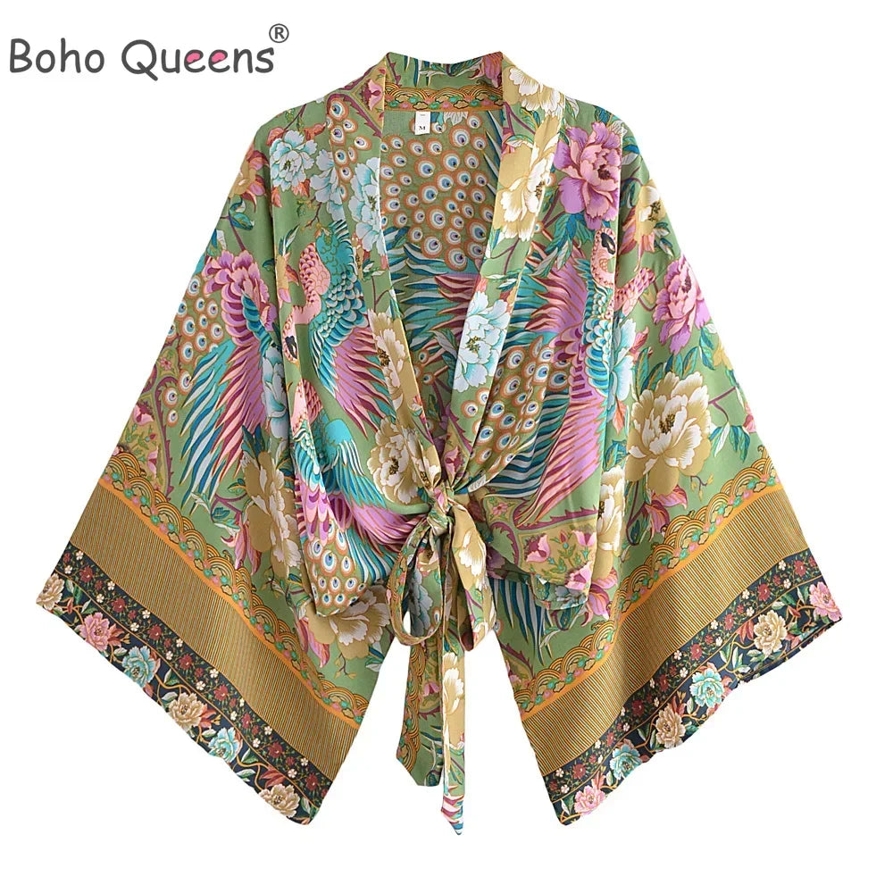 Keira Lightweight Floral Beach Kimono – primary product view