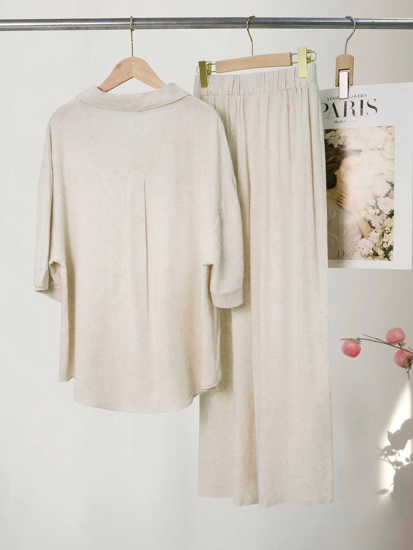 Vale Relaxed Linen Trouser Set – alternate product view