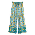 Nina Lightweight Floral Wide-Leg Beach Trouser Set – product detail view 1