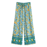 Nina Lightweight Floral Wide-Leg Beach Trouser Set – product detail view 1
