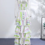 Harper Contemporary Floral Ruffle Skirt Set – product detail view 4