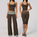 Amélie Polka-Dot and Stripe Yoga Set