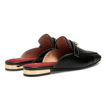 Calypso Classic Round-Toe Flat Mules – product detail view 1
