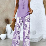 Rue Relaxed Sleeveless Two-Piece Trouser Set – alternate product view