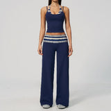 Amélie Polka-Dot and Stripe Yoga Set
