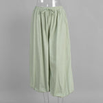 Cotton Bloomer Trousers with High Waist – product detail view 7
