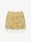 yellow skirt