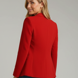Alma Tailored Single-Button Blazer