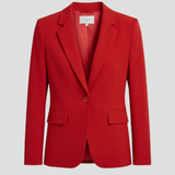 Alma Tailored Single-Button Blazer