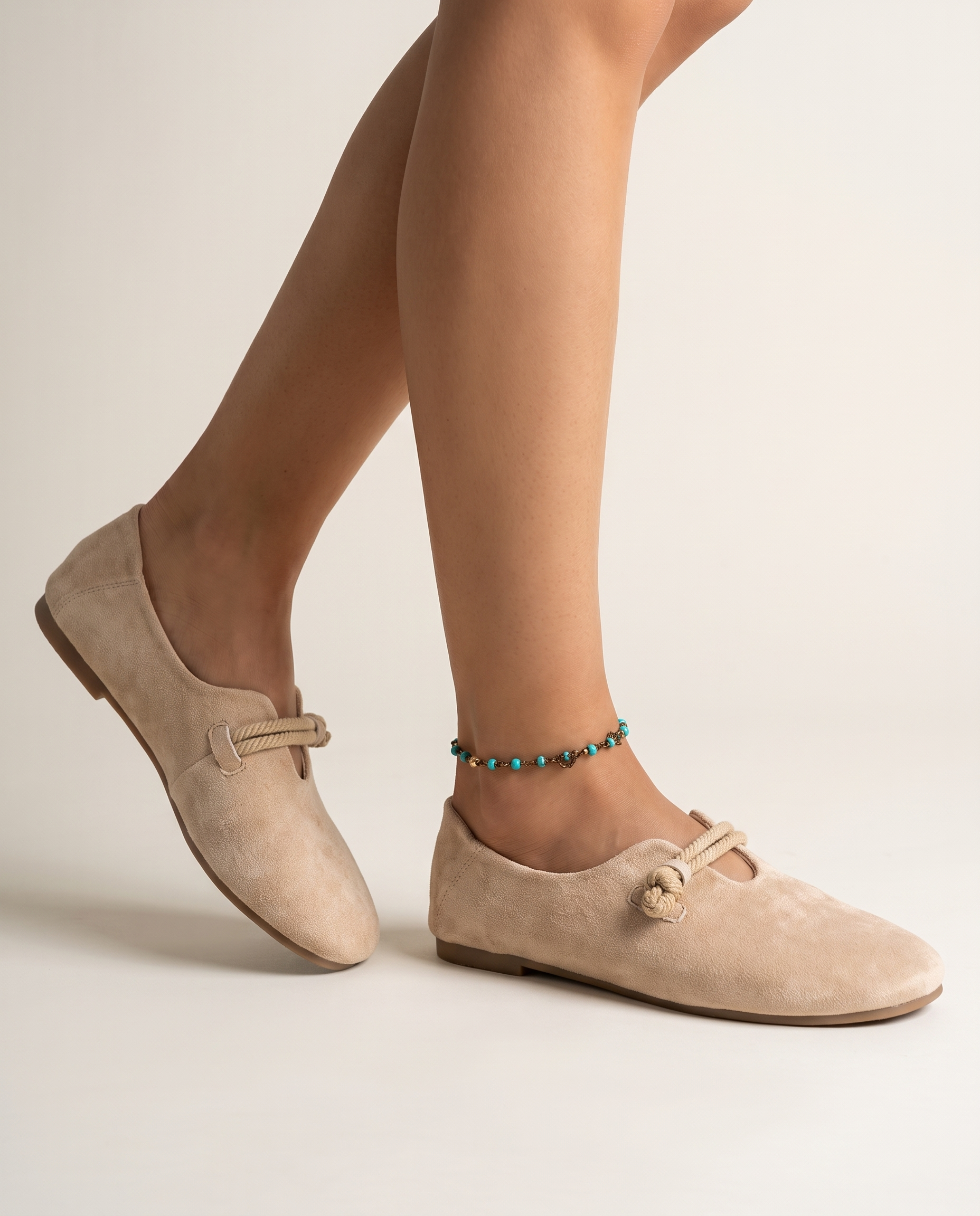 Adeline Classic Lace Everyday Loafers — model view