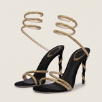Alba Elegant Ankle-Strap Everyday Sandals — Black variant