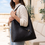 Aria Lychee-Texture 2-in-1 Shoulder Bag Set – Australian lifestyle view