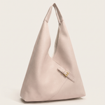 Aria Lychee-Texture 2-in-1 Shoulder Bag Set — Beige variant