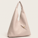 Aria Lychee-Texture 2-in-1 Shoulder Bag Set — Beige variant