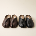 Aster Classic Split-Toe Flat Mules — hero view