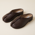 Aster Classic Split-Toe Flat Mules — side view