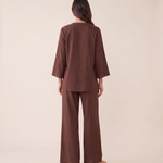 Blaire Relaxed Two-Piece Trouser Set – back