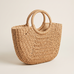 Blake Versatile Straw Tote Bag — Beige — Medium, No Strap variant