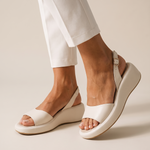 Brea Classic Open-Toe Everyday Sandals — model view