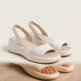 Brea Classic Open-Toe Everyday Sandals — White variant