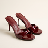 Cleo Elegant Patent Everyday Mules — hero view