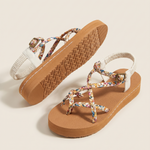 Coast Lightweight Round-Toe Beach Sandals — detail view