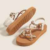 Coast Lightweight Round-Toe Beach Sandals — detail view