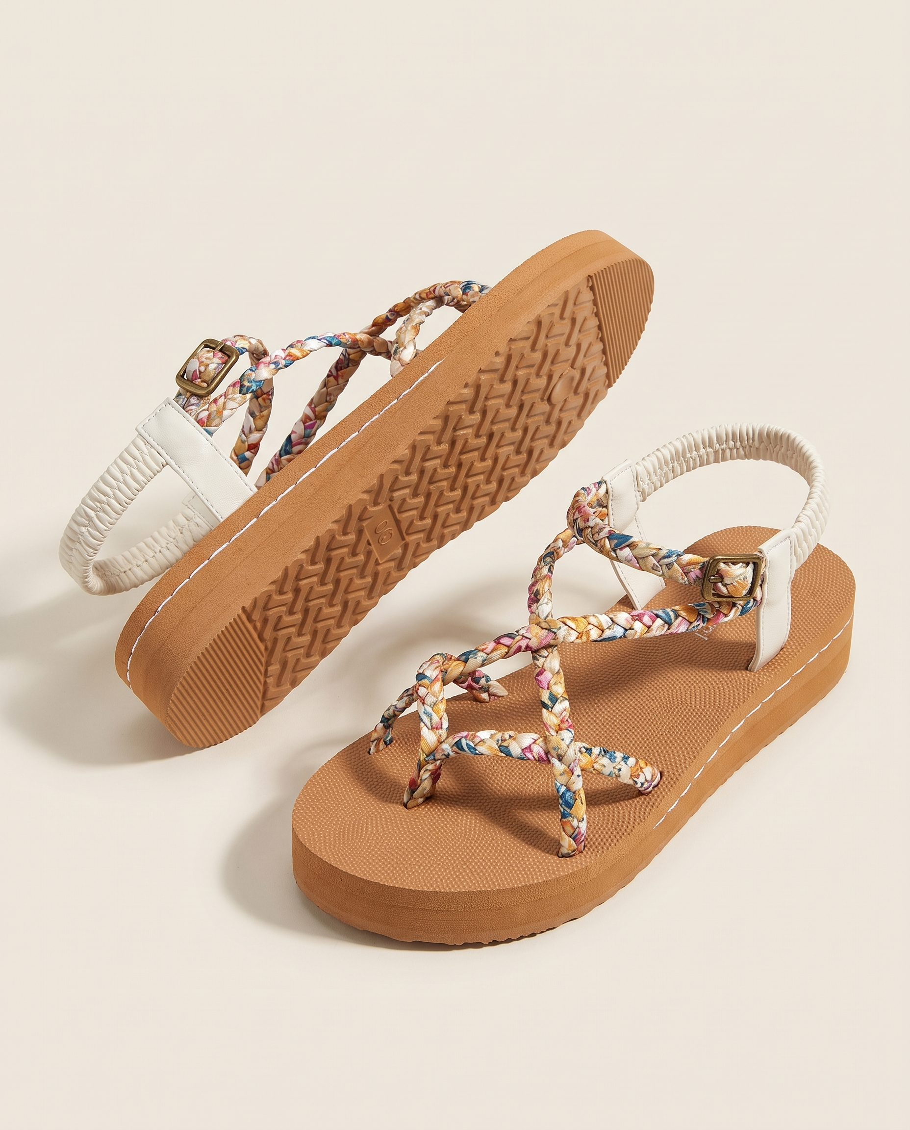 Coast Lightweight Round-Toe Beach Sandals — detail view