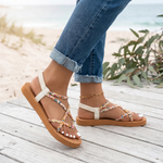 Coast Lightweight Round-Toe Beach Sandals – Australian lifestyle view