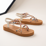 Coast Lightweight Round-Toe Beach Sandals — side view