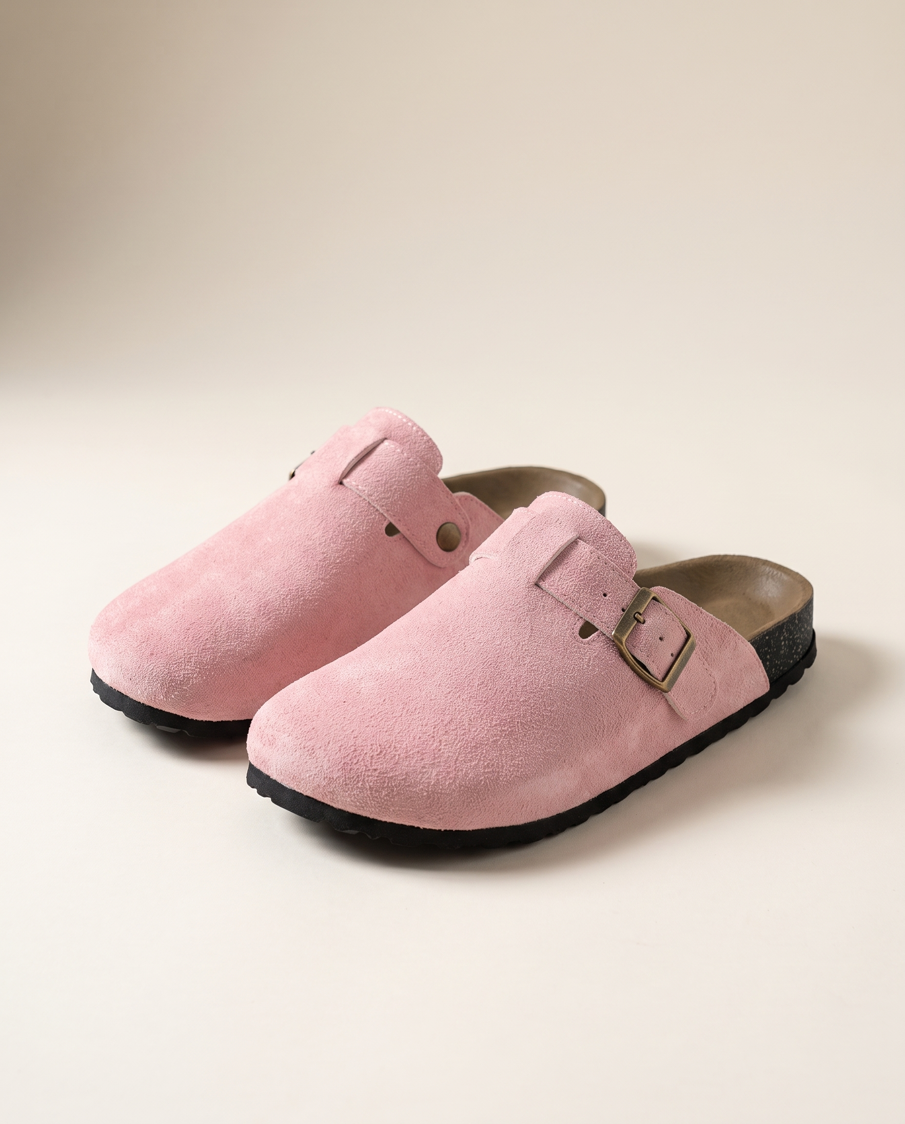 Comfortable Buckle-Strap Everyday Slip-On Clogs — hero view
