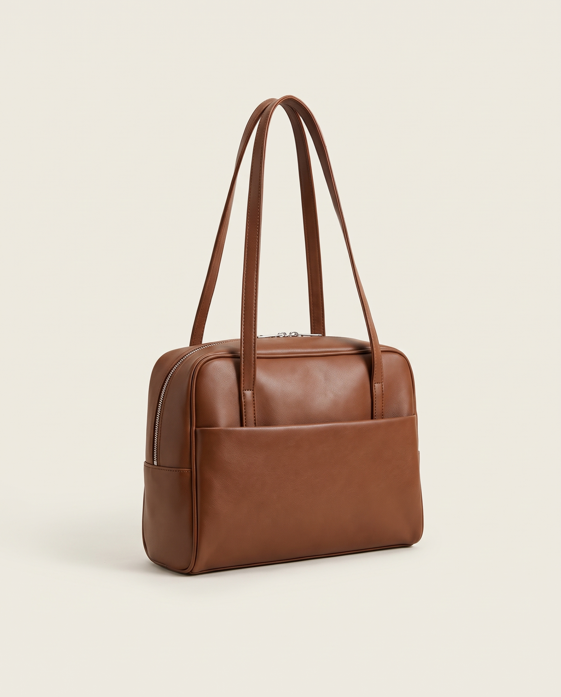 Dove Versatile Large-Capacity Tote Bag — Brown variant