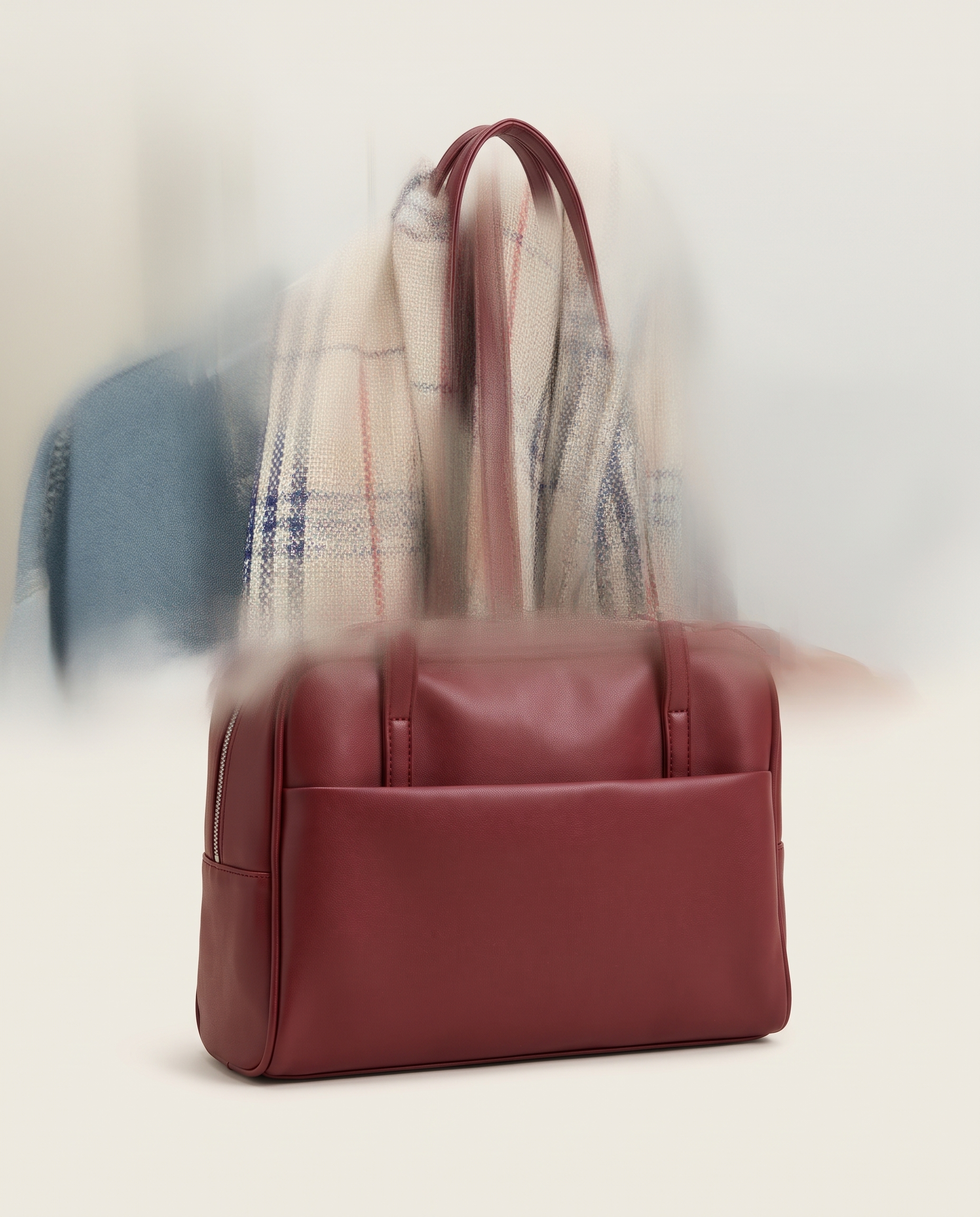 Dove Versatile Large-Capacity Tote Bag — Red variant