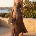 Dune Elegant Leopard-Print Open-Back Maxi Dress — Sydney lifestyle