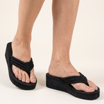 Faye Comfortable Everyday Flat Flip-Flops — Australian studio lifestyle view
