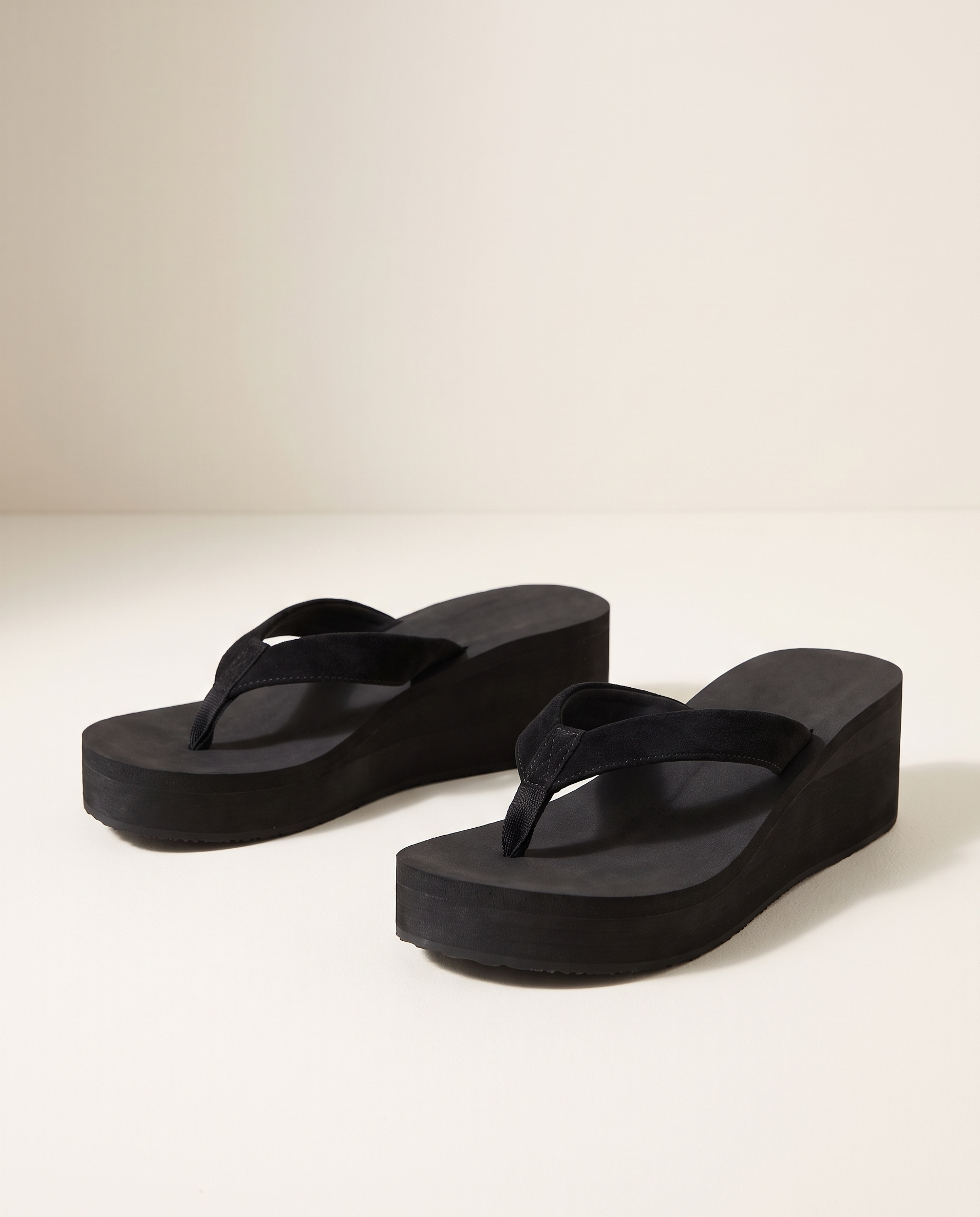 Flora Classic Wedge Everyday Flip-Flops — side view