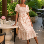 Floral Chiffon Midi Dress – product detail view 2