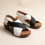 Gaia Comfortable Wedge Everyday Sandals — hero view
