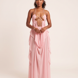 Halter Formal Dress with Chain Detail – product detail view 5