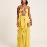 Halter Formal Dress with Chain Detail – primary product view