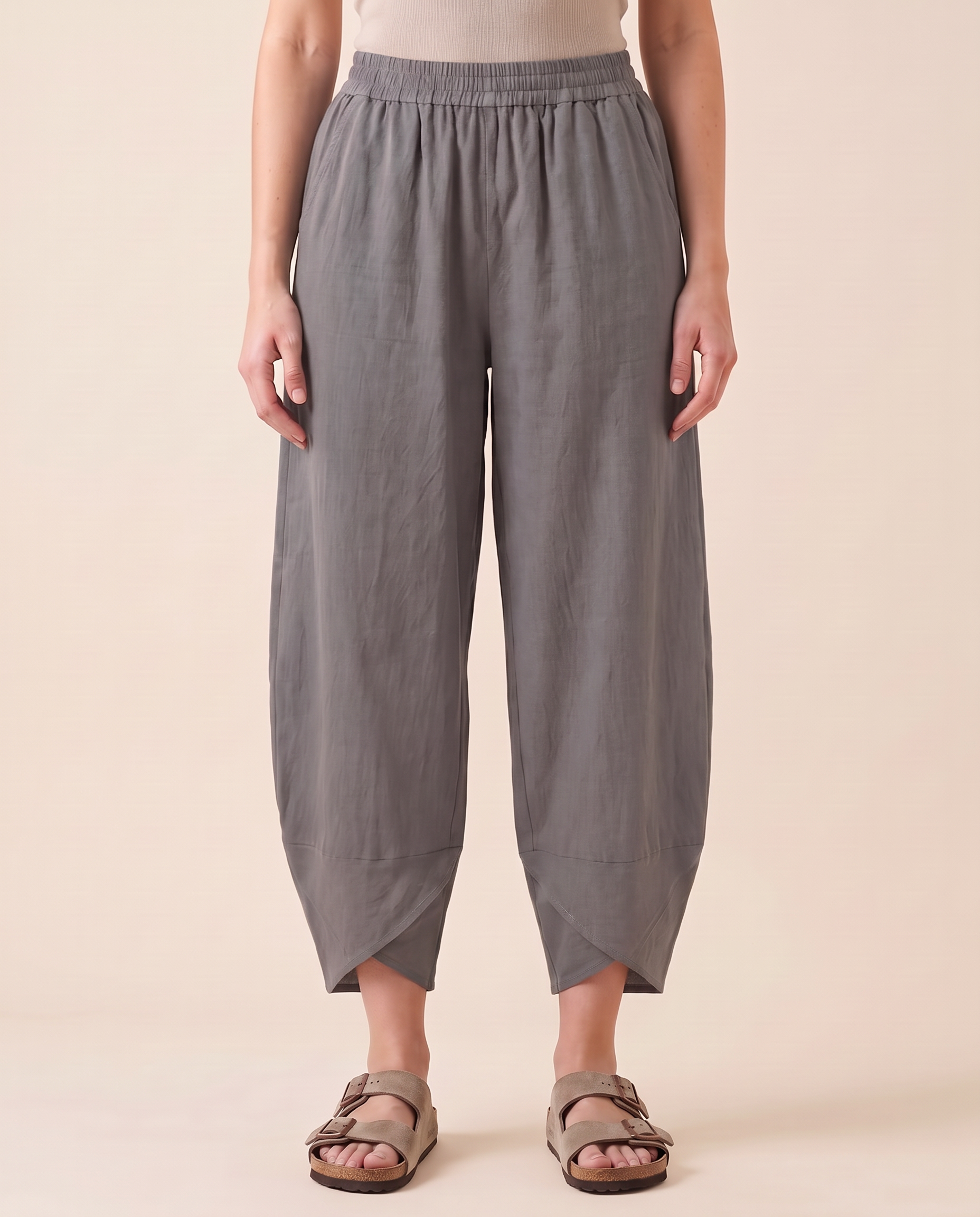 Linen Harem Pants, product view