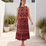 Iris Contemporary Pleated Ruffle Skirt Set – Australian coastal lifestyle