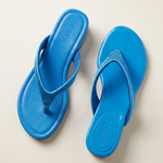 Iris Water-Resistant Soft-Sole Flip-Flops — detail view