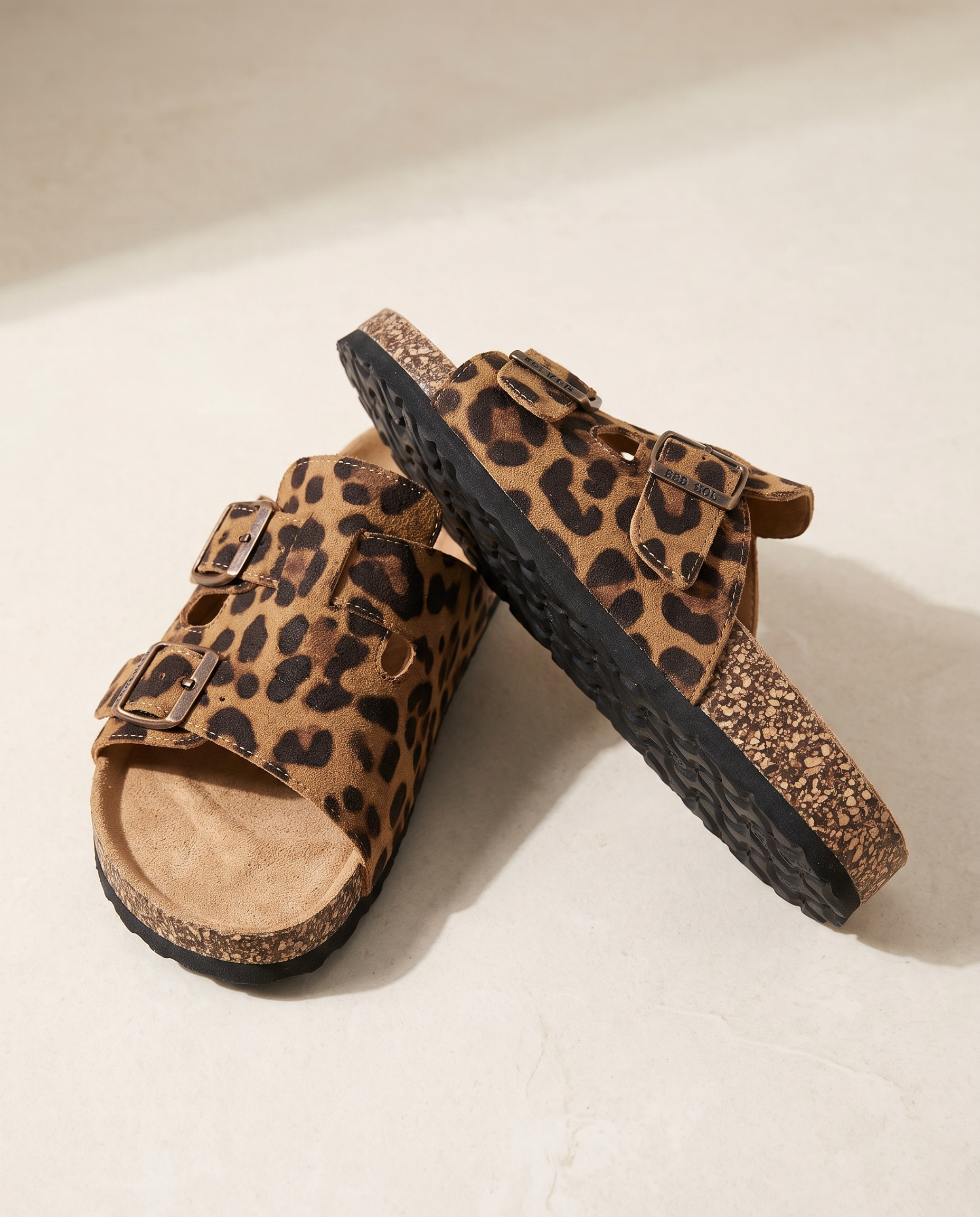 Jolie Classic Open-Toe Slip-On Sandals — detail view