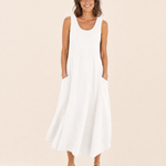 Linen Sundress with Side Pockets – product detail view 5
