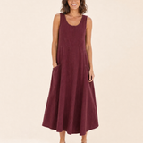 Linen Sundress with Side Pockets – product detail view 6