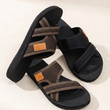 Lumi Comfortable Mesh Flat Sandals — detail view