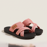 Lumi Comfortable Mesh Flat Sandals — Pink variant